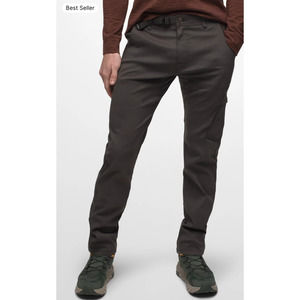 Prana Hiking Pants Size 32 Dark Iron Stretch Zion Slim Pant II